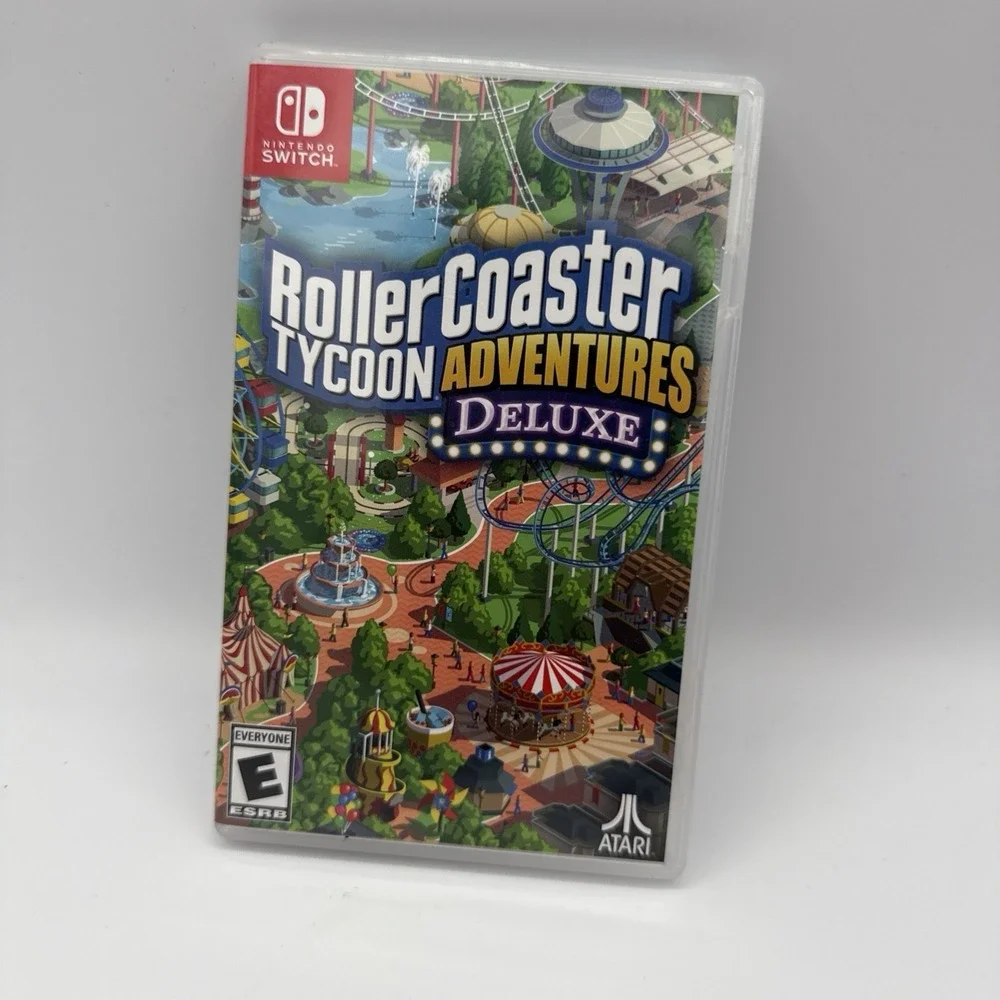Atari RollerCoaster Tycoon Adventures‎ Deluxe Nintendo Switch Simulation E 2023